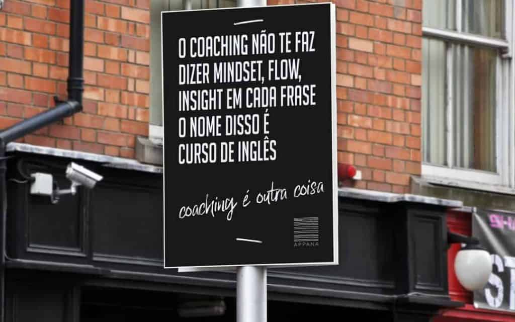 O coaching não te faz dizer mindset, flow, insight em cada frase